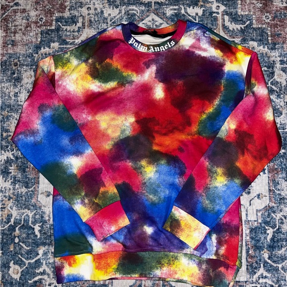 Palm Angels Tye Die Sweatshirt - Picture 9 of 10